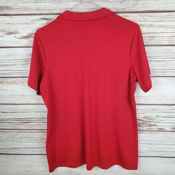 Lot of 3 Antigua Womens XL NHL Carolina Hurricanes Red/Black Polo Shirts - Picture 5 of 15